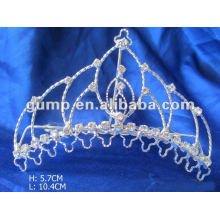 Diamante nupcial tiara peine (GWST12-042)